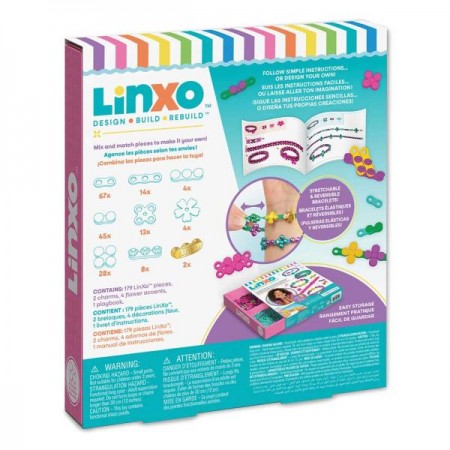 Набір для створення браслетів Make it Real Linxo Прикраси Вечірка MR6110-2 Набір для створення браслетів Make it Real Linxo Прикраси Вечірка MR6110-2