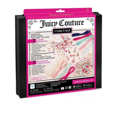 Набор для создания шарм-браслетов Make It Real Juicy Couture Солнечное сияние 259 эл. MR4409 Набор для создания шарм-браслетов Make It Real Juicy Couture Солнечное сияние 259 эл. MR4409