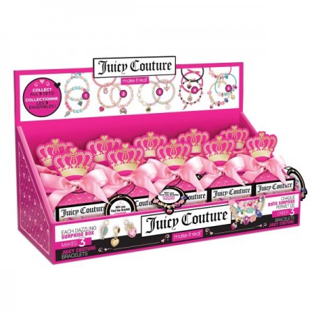 Набор браслетов Juicy Couture с шармами для девочек от 4 лет Набор браслетов Juicy Couture с шармами для девочек от 4 лет