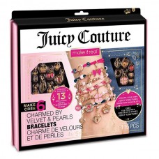 Набор для создания шарм-браслетов Make it Real Juicy Couture Бархат и жемчужины 115 эл. MR4417 