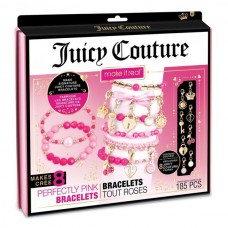 Набор для создания шарм-браслетов Make it Real Juicy Couture Розовый стиль 185 эл. MR4413 