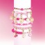 Набор для создания шарм-браслетов Make it Real Juicy Couture Розовый стиль 185 эл. MR4413 Набор для создания шарм-браслетов Make it Real Juicy Couture Розовый стиль 185 эл. MR4413