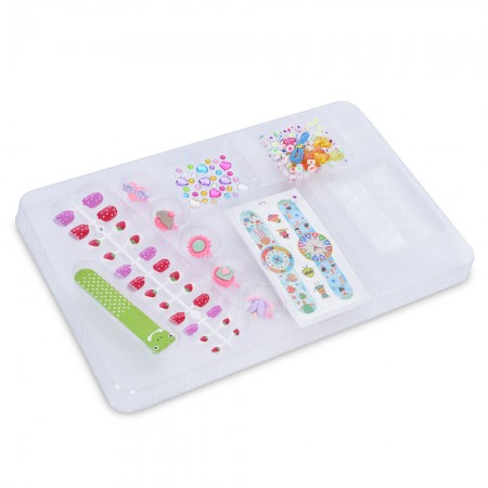 Набор для творчества с бисером и наклейками на ногти BabyToys
