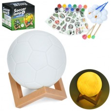 Набір для творчості 3D нічник футбольний м'яч BabyToys 8302