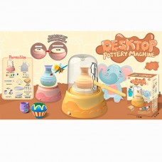 Гончарный круг BabyToys 8822 с глиной и красками для детей