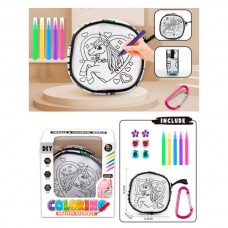 Кошелек-раскраска единорог BabyToys с фломастерами Кошелек-раскраска единорог BabyToys с фломастерами