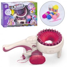 В'язальна машинка BabyToys 898 механічна 31 см з пряжею