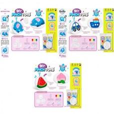 Набір для творчості BabyToys брелок зроби сам з фарбами та губками