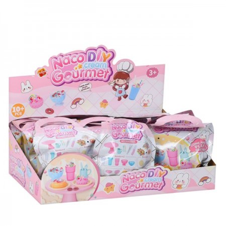 Набір для творчості з прикрасами та посудом BabyToys A042, 24 предмети