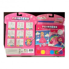 Раскраска принцессы BabyToys A231215P с кисточкой 8 шт Раскраска принцессы BabyToys A231215P с кисточкой 8 шт