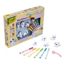Набор для творчества Crayola Washimals Домашние животные с фломастерами 5 шт. 74-7516 