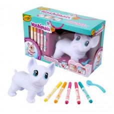 Набор для творчества Crayola Washimals Пес-великан с фломастерами 5 шт. 74-0227 