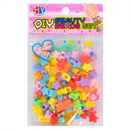 Набір для творчості з бісером та нитками BabyToys HY190-B3 для дітей від 4 років