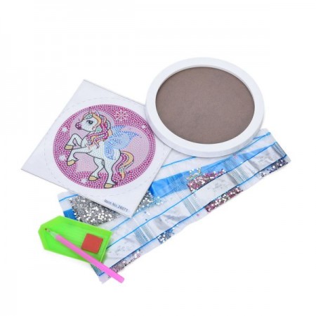 Алмазная мозаика Единорог с рамкой BabyToys LY26011-13-71