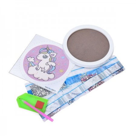 Алмазная мозаика Единорог с рамкой BabyToys LY26011-13-71