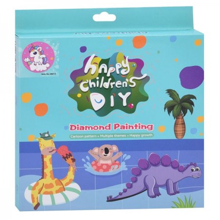 Алмазная мозаика Единорог с рамкой BabyToys LY26011-13-71