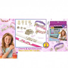 Набір браслетів із намистинами й підвісками BabyToys MBK-553