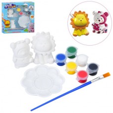 Набор для творчества BabyToys MK 5495 гипсовые фигуры с красками