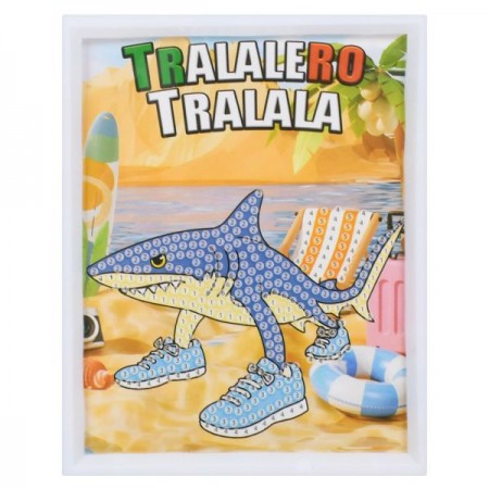 Алмазная мозаика BabyToys YG0431 с пластиковой рамкой, набор для творчества от 4 лет Алмазная мозаика BabyToys YG0431 с пластиковой рамкой, набор для творчества от 4 лет