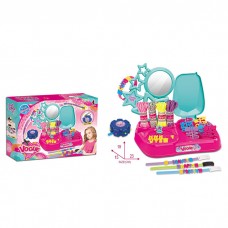 Набір для творчості BabyToys YK6627 браслети з намистинами літери 4 кольори
