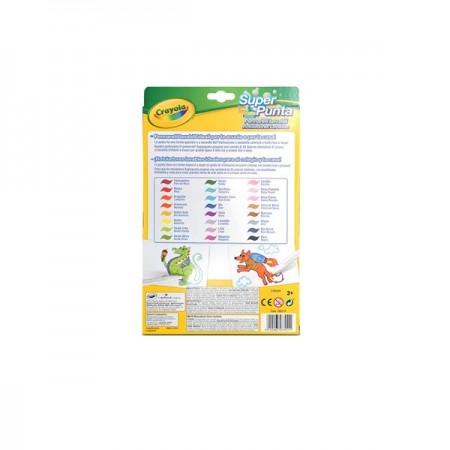 Набір фломастерів Crayola Markers 24 кольори Набір фломастерів Crayola Markers 24 кольори