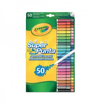 Набір фломастерів Crayola Markers 50 кольорів Набір фломастерів Crayola Markers 50 кольорів