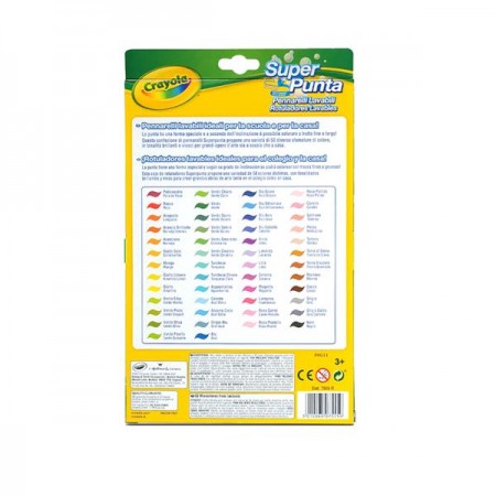 Набір фломастерів Crayola Markers 50 кольорів Набір фломастерів Crayola Markers 50 кольорів
