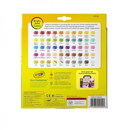 Набор карандашей Crayola Pencils 50 цветов 68-4050 Набор карандашей Crayola Pencils 50 цветов 68-4050