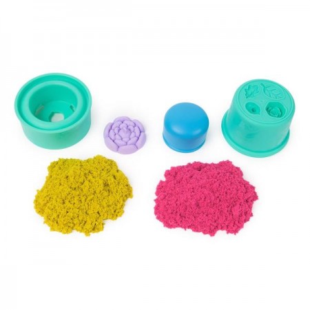 Набор кинетического песка Kinetic Sand Сказочные цветы с аксессуарами Набор кинетического песка Kinetic Sand Сказочные цветы с аксессуарами