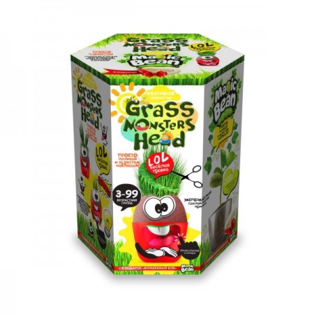 Набор креативного творчества ДАНКО ТОЙС "GRASS MONSTERS HEAD" укр. Набор креативного творчества ДАНКО ТОЙС "GRASS MONSTERS HEAD" укр. Набор креативного творчества ДАНКО ТОЙС "GRASS MONSTERS HEAD" укр. Набор креативного творчества ДАНКО ТОЙС "GRASS MONSTERS HEAD" укр.