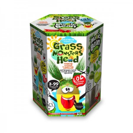 Набор креативного творчества ДАНКО ТОЙС "GRASS MONSTERS HEAD" укр. Набор креативного творчества ДАНКО ТОЙС "GRASS MONSTERS HEAD" укр. Набор креативного творчества ДАНКО ТОЙС "GRASS MONSTERS HEAD" укр. Набор креативного творчества ДАНКО ТОЙС "GRASS MONSTERS HEAD" укр.