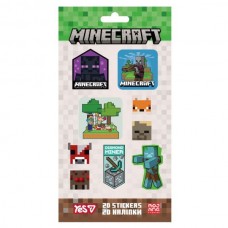 Набор наклейок 2D Yes "Minecraft Characters" Набор наклейок 2D Yes "Minecraft Characters"
