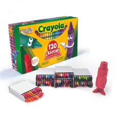 Набор восковых мелков Crayola Crayons с точилкой 120 цветов 52-6920 