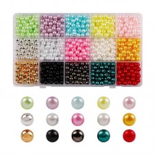 Набор бисера BabyToys 1198-82 разноцветный с леской в боксе