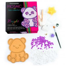 Набор для творчества Vladi Toys Mosaaro панда с пластиковой мозаикой