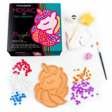Набор для творчества Vladi Toys Mosaaro MA7013 Единорог пластиковая мозаика