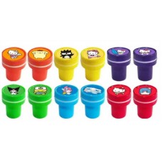 Набір печаток BabyToys C 70473 герой 10 штук з чорнилом
