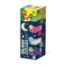 Незасихаюча маса для ліплення SES Creative Feel good dough Сяйво 00516S Незасихаюча маса для ліплення SES Creative Feel good dough Сяйво 00516S