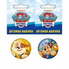 Объемная наклейка ТМ "PAW Patrol" Объемная наклейка ТМ "PAW Patrol"