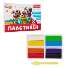 Пластилин 1Сентября, 8 цв., 160г "Classic" Пластилин 1Сентября, 8 цв., 160г "Classic"