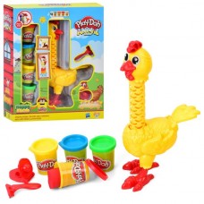 Пластилин BabyToys MK 5454 Курица с формочками 4 цвета Пластилин BabyToys MK 5454 Курица с формочками 4 цвета
