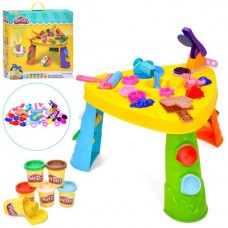 Пластилин BabyToys MK 5456 с формочками динозавры, 6 цветов Пластилин BabyToys MK 5456 с формочками динозавры, 6 цветов