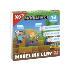 Пластилин Yes, 12 цв., 240г "Minecraft" Пластилин Yes, 12 цв., 240г "Minecraft"