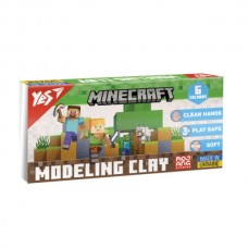 Пластилин Yes, 6 цв., 120г "Minecraft" Пластилин Yes, 6 цв., 120г "Minecraft"