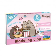 Пластилін Yes, 8 кол., 160г "Pusheen" Пластилін Yes, 8 кол., 160г "Pusheen"