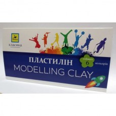 Пластилин "Классика" 6 цв 120 гр ПЛ-011-МВ Пластилин "Классика" 6 цв 120 гр ПЛ-011-МВ