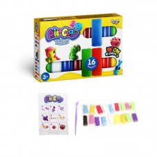 Повітряний пластилін Danko Toys Air Clay 16 кольорів