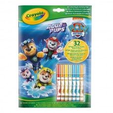 Раскраска Crayola Paw Patrol 32 стр. и 7 фломастеров 04-6918G 