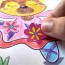 Раскраска Ses Creative 3 в 1 Волшебный мир 13 стр. 00117S
