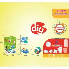 Гипсовая раскраска для детей BabyToys 5159, разные цвета